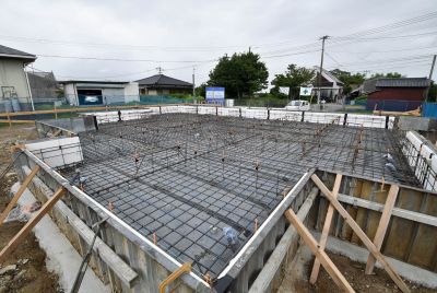「久留米市04」注文住宅現場リポート②【基礎工事】【配筋】