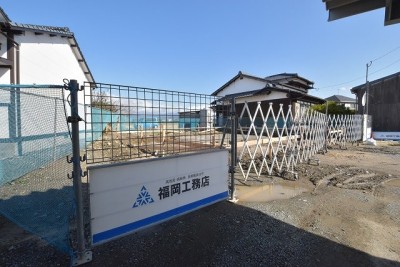 「三井郡大刀洗町02」注文住宅現場リポート②【基礎工事】【砕石転圧】