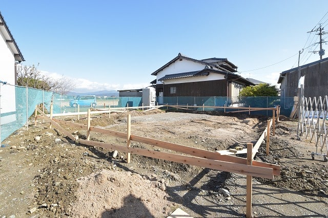 「三井郡大刀洗町02」注文住宅現場リポート②【基礎工事】【砕石転圧】