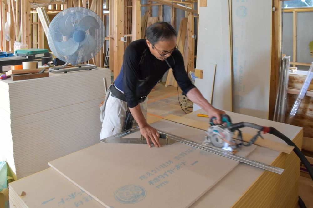 「福岡市東区青葉01」注文住宅現場リポート⑨【外装工事】【サイディング】