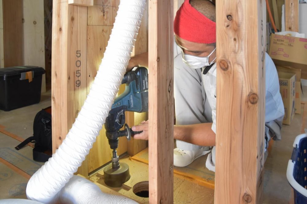 「福岡市東区青葉01」注文住宅現場リポート⑨【外装工事】【サイディング】