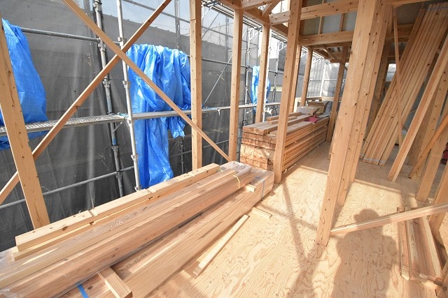 「福岡市城南区02」注文住宅現場リポート⑤【木工事】【面材】
