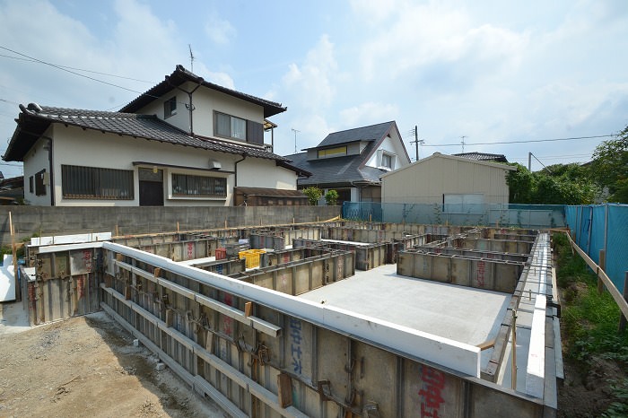 「春日市紅葉ヶ丘西03」注文住宅現場リポート③【基礎工事】【立ち上がりコン】