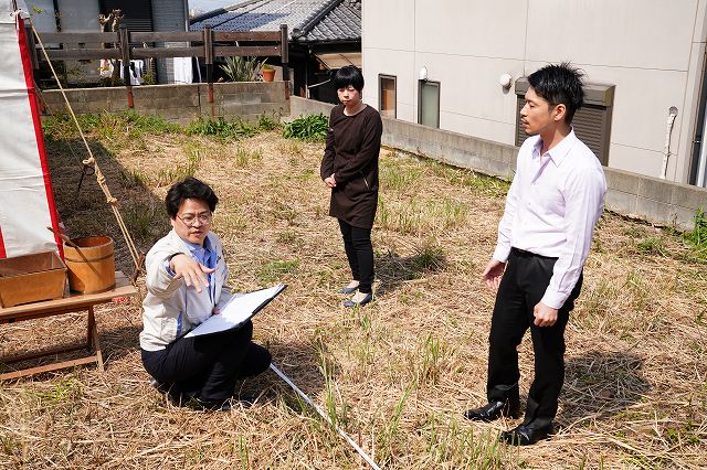 「糟屋郡志免町03」注文住宅現場リポート①【地鎮祭】