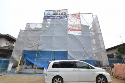 福岡県太宰府市02　注文住宅建築現場リポート⑥