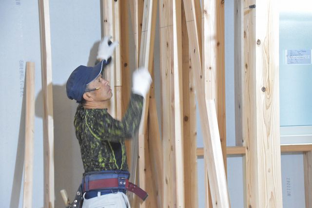 「太宰府市05」注文住宅現場リポート⑦【木工事】【下地】