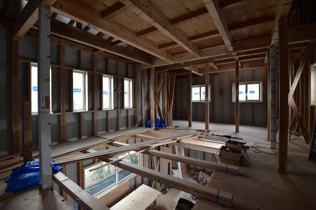 「太宰府市05」注文住宅現場リポート⑦【木工事】【下地】