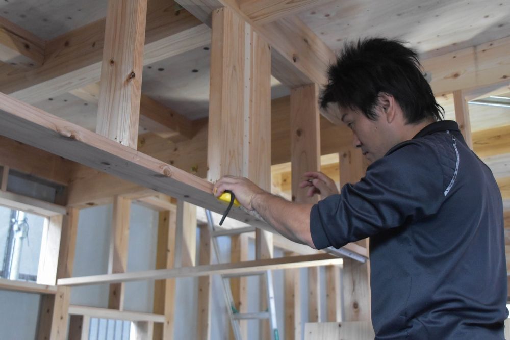 「筑紫野市08」注文住宅現場リポート⑤【木工事】【サッシ】