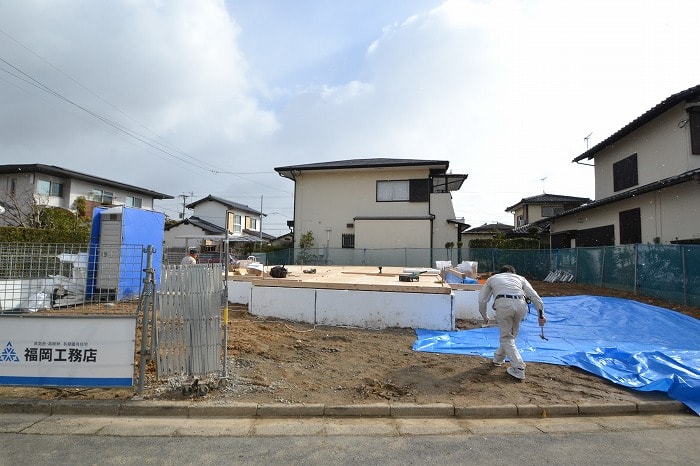 福岡県小郡市大板井01　注文住宅建築現場リポート④