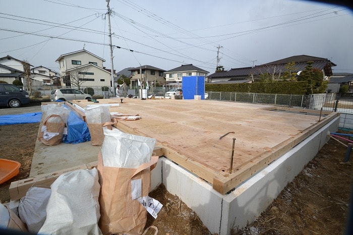 福岡県小郡市大板井01　注文住宅建築現場リポート④