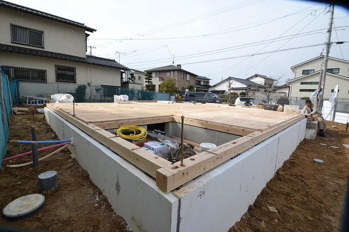 福岡県小郡市大板井01　注文住宅建築現場リポート④