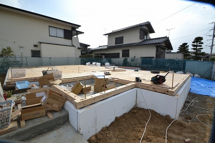 福岡県小郡市大板井01　注文住宅建築現場リポート④