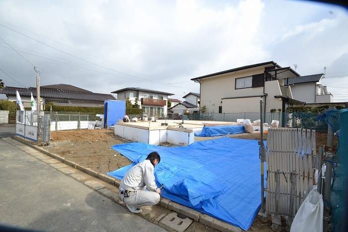 福岡県小郡市大板井01　注文住宅建築現場リポート④