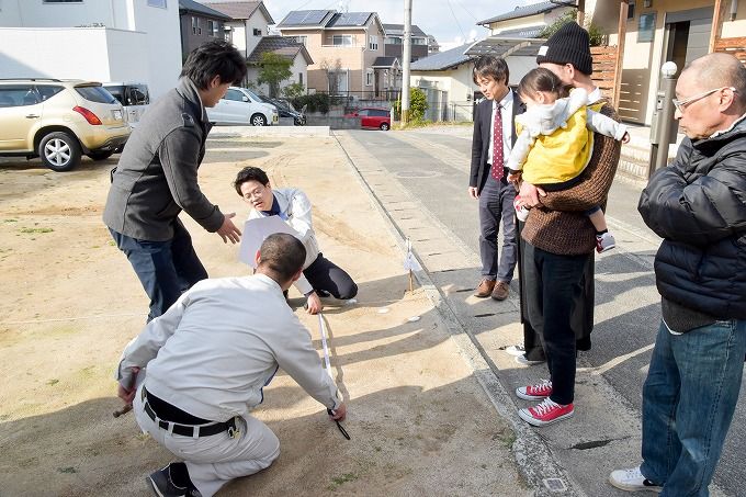 「福岡市南区老司02」注文住宅現場リポート①【地鎮祭】