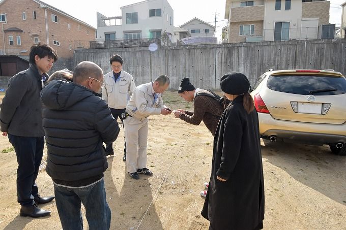 福岡市南区老司02　注文住宅建築現場リポート①　～地鎮祭～