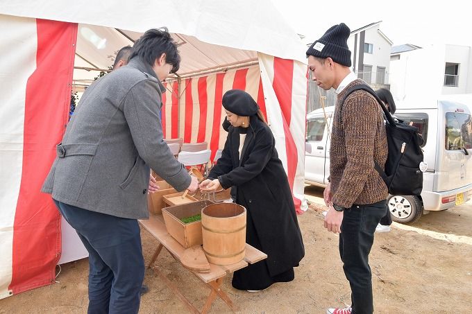 福岡市南区老司02　注文住宅建築現場リポート①　～地鎮祭～