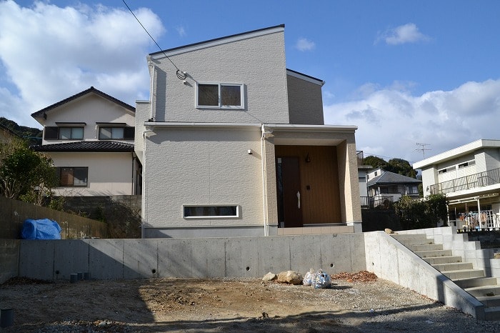 福岡市南区柏原03　注文住宅建築現場リポート⑫～建物完成～