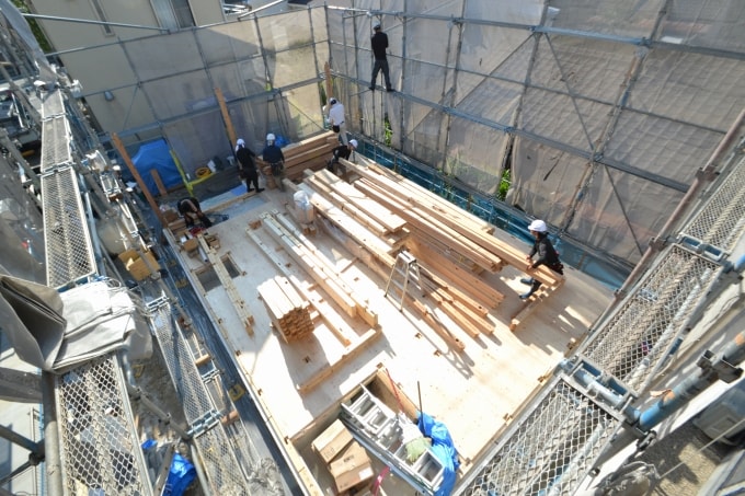 「福岡市南区09」注文住宅現場リポート⑤【上棟式】