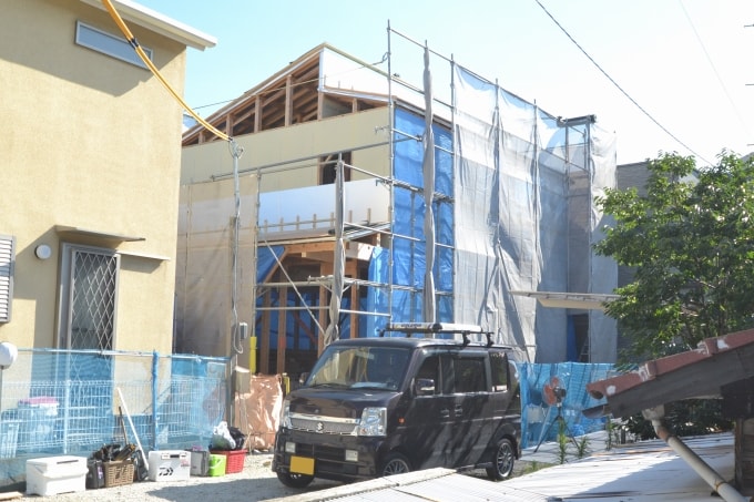 「福岡市南区09」注文住宅現場リポート⑤【上棟式】