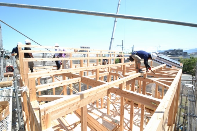 「福岡市南区09」注文住宅現場リポート⑤【上棟式】