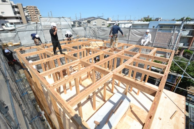 「福岡市南区09」注文住宅現場リポート⑤【上棟式】
