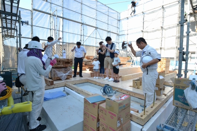 「福岡市南区09」注文住宅現場リポート⑤【上棟式】