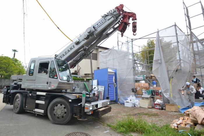 福岡県久留米市寺町01　注文住宅建築現場リポート⑤　～上棟式～