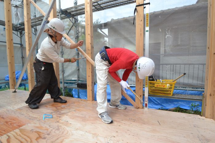 福岡県久留米市寺町01　注文住宅建築現場リポート⑤　～上棟式～