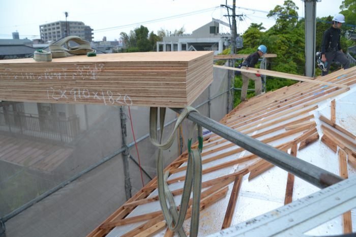 福岡県久留米市寺町01　注文住宅建築現場リポート⑤　～上棟式～