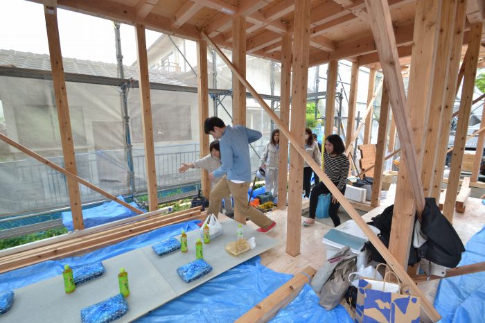 「久留米市寺町01」注文住宅現場リポート⑤【上棟式】
