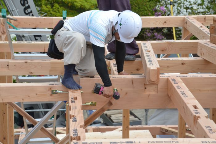 福岡県久留米市寺町01　注文住宅建築現場リポート⑤　～上棟式～