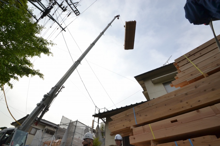 福岡県久留米市寺町01　注文住宅建築現場リポート⑤　～上棟式～