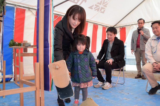 福岡市南区09　注文住宅建築現場リポート①　～地鎮祭～