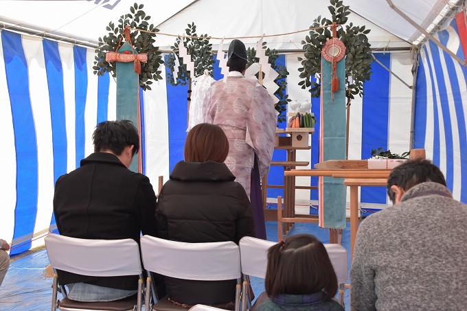 「福岡市南区09」注文住宅現場リポート①【地鎮祭】