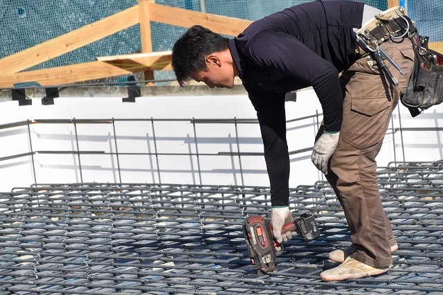 「太宰府市大佐野01」注文住宅現場リポート③【基礎工事】【配筋】