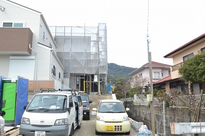 福岡市城南区南片江02　注文住宅建築現場リポート⑭