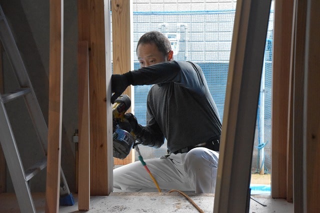 「古賀市02」注文住宅現場リポート⑤【木工事】【下地】