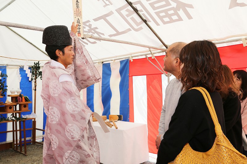 「三養基郡みやき町02」注文住宅現場リポート①【地鎮祭】