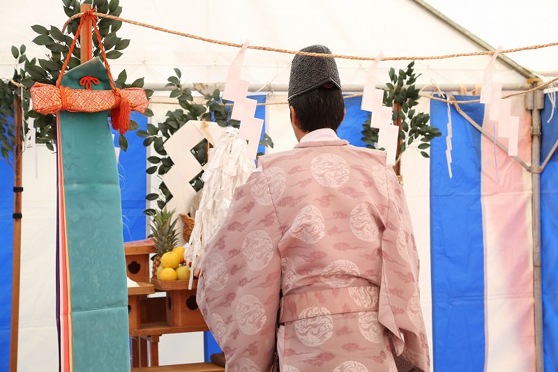 「三養基郡みやき町02」注文住宅現場リポート①【地鎮祭】