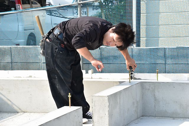 「太宰府市04」注文住宅現場リポート④【木工事】【土台敷き】