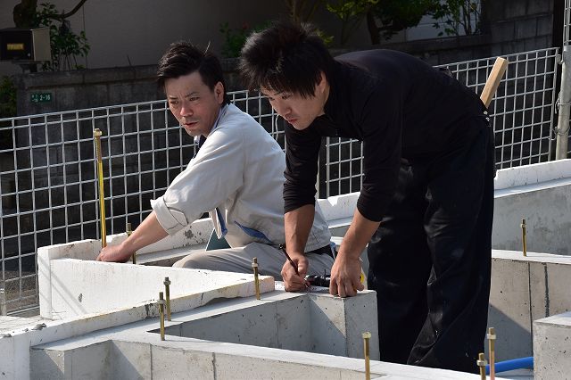 「太宰府市04」注文住宅現場リポート④【木工事】【土台敷き】