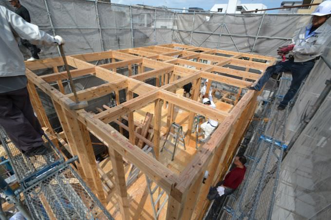 「福岡市南区塩原01」注文住宅現場リポート⑤【上棟式】