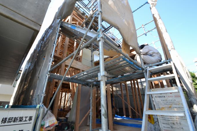 「福岡市南区塩原01」注文住宅現場リポート⑤【上棟式】