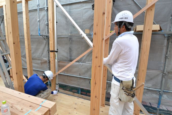 「福岡市南区塩原01」注文住宅現場リポート⑤【上棟式】