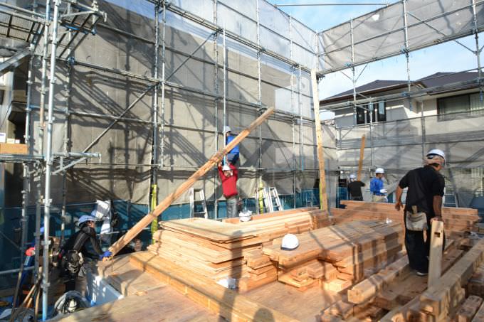 「福岡市南区塩原01」注文住宅現場リポート⑤【上棟式】
