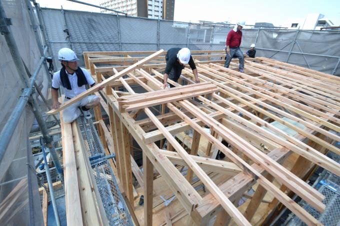 福岡市南区塩原01　注文住宅建築現場リポート⑤　～上棟式～