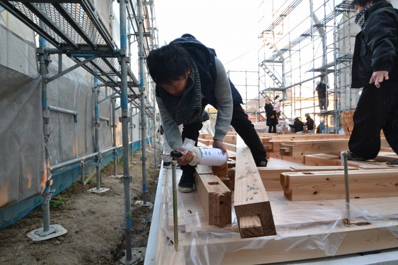 「福岡市城南区南片江02」注文住宅現場リポート⑥【上棟式】