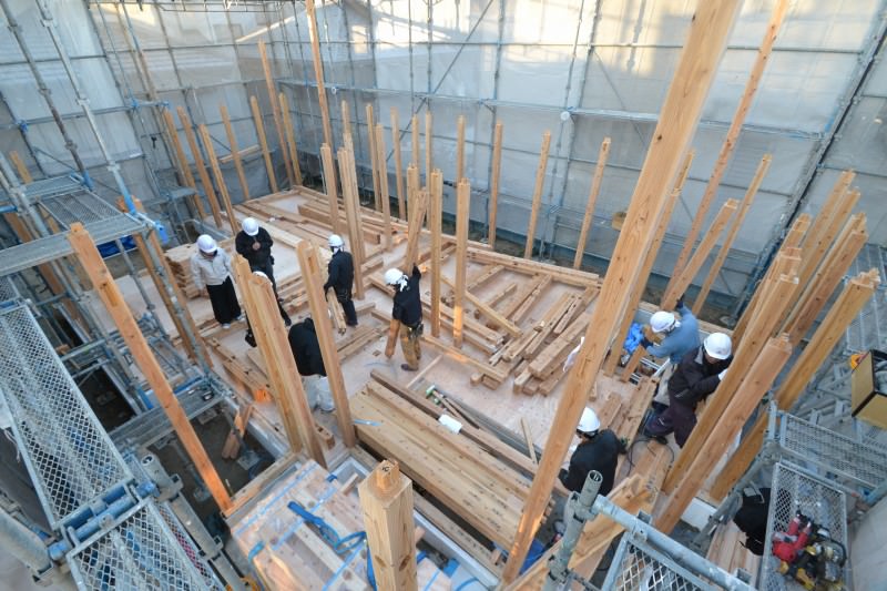 福岡市城南区南片江02　注文住宅建築現場リポート⑥　～上棟式～