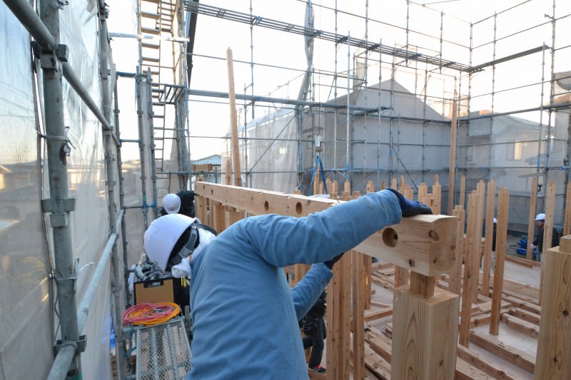 福岡市城南区南片江02　注文住宅建築現場リポート⑥　～上棟式～