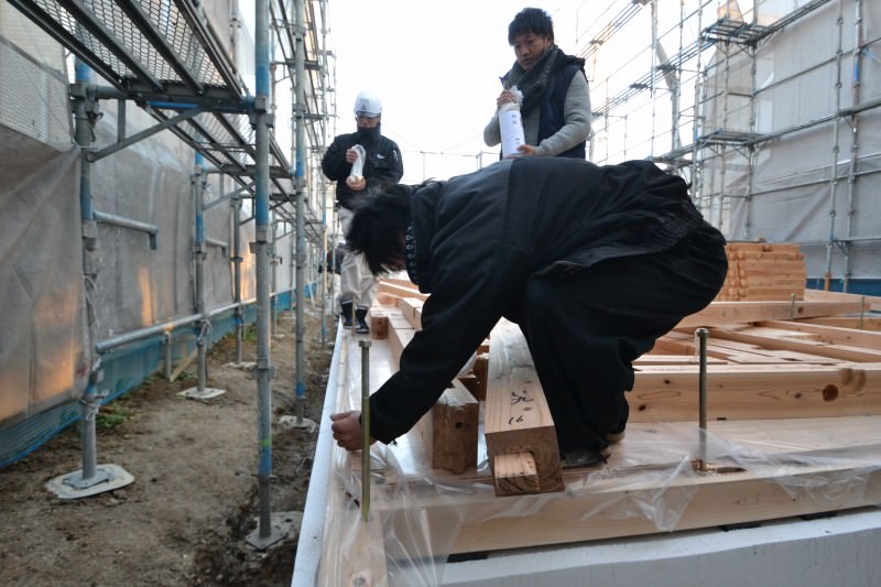 「福岡市城南区南片江02」注文住宅現場リポート⑥【上棟式】